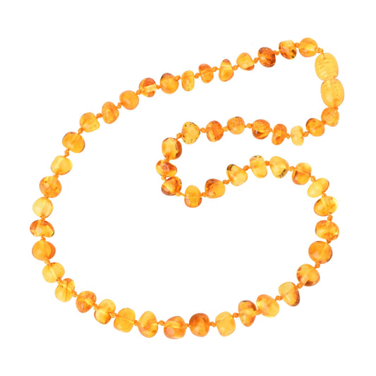 Amber Necklace for Kids