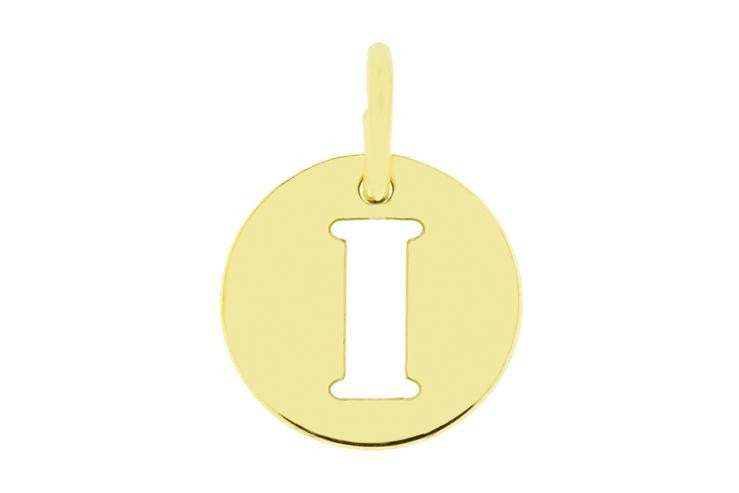 Medalla Letra Inicial en Plata