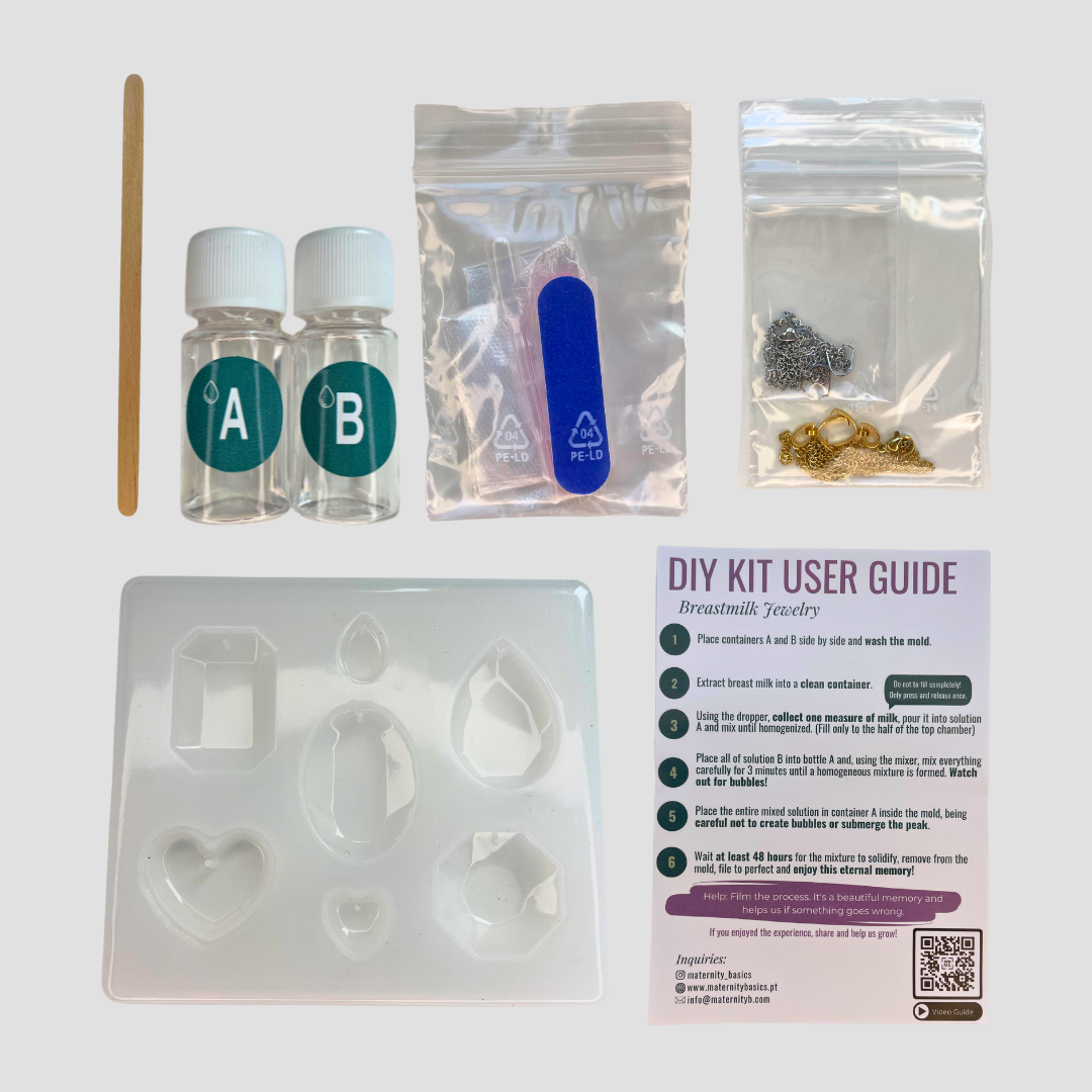 Breastmilk Jewelry DIY