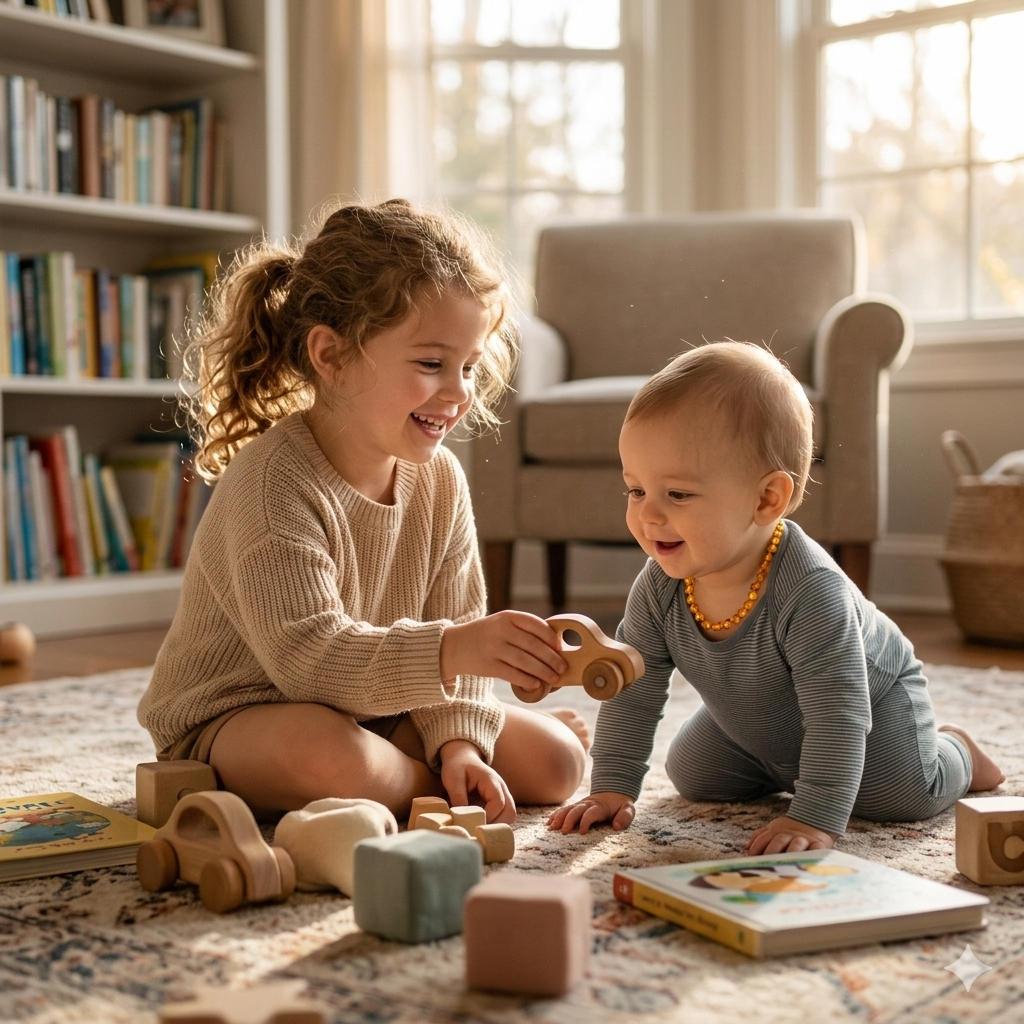 Amber Necklace for Kids