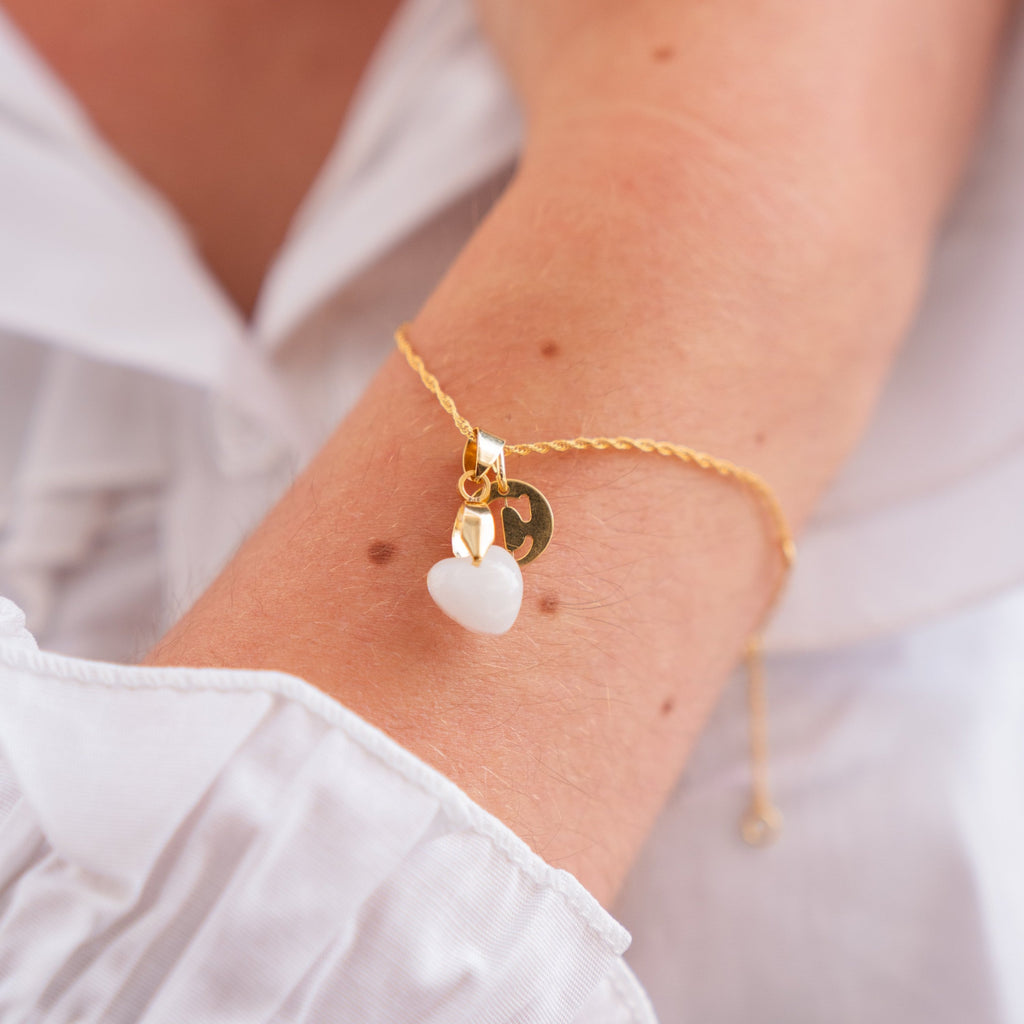 Medalla Letra Inicial en Plata