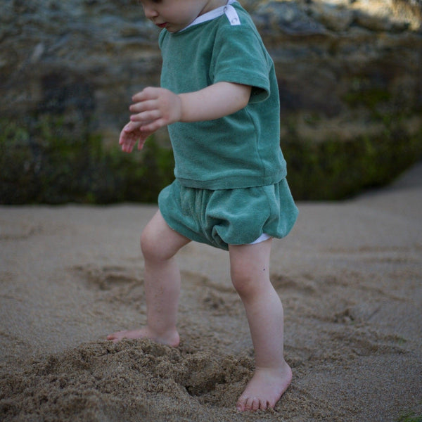 Terry Set (T-shirt & Shorts) - Maternity Basics