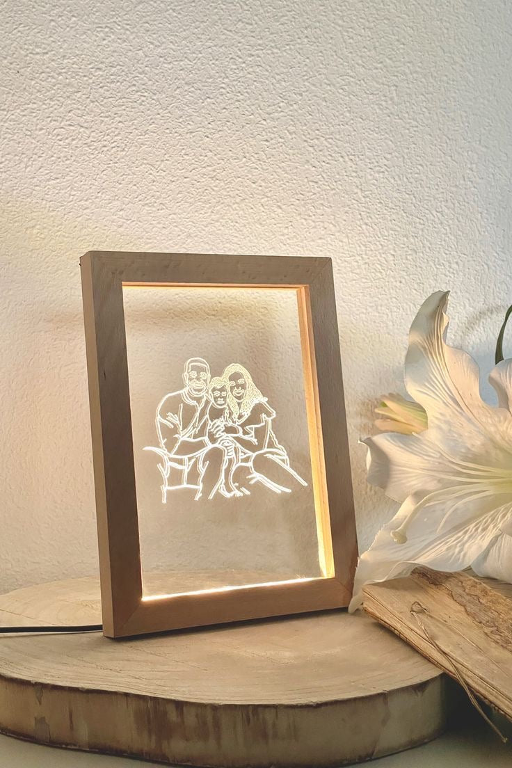 Retrato de arte lineal (NUEVO)