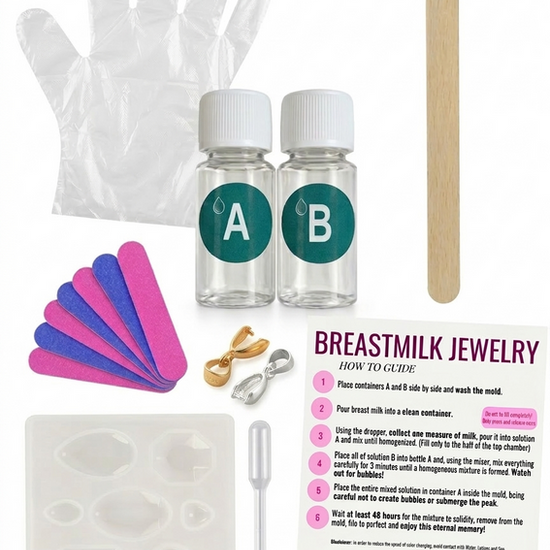 HOW TO MAKE BREASTMILK JEWELRY