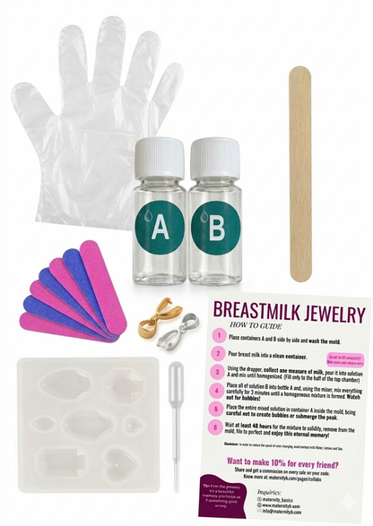 HOW TO MAKE BREASTMILK JEWELRY