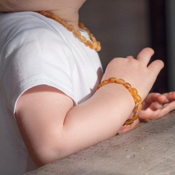 Pulseira de Âmbar para Criança